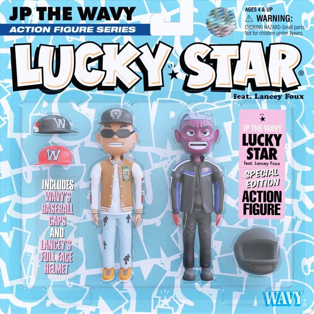 Block.fmのインスタグラム：「JP THE WAVY、UKの若手ラッパーLancey Fouxとのコラボ楽曲「Lucky Star」をリリース！  SkeptaらとTravis Scott「Franchise」のUK Remixに参加するなど世界から注目されているUKのラッパー・ Lancey Fouxを客演に迎えた楽曲。  Link in bioからチェック」