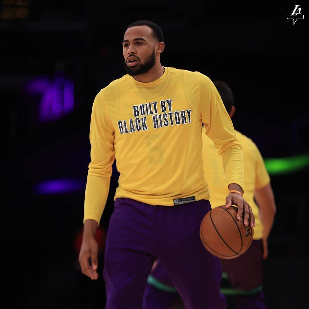 Los Angeles Lakersさんのインスタグラム写真 - (Los Angeles LakersInstagram)「Always keeping it 💯」2月7日 12時04分 - lakers