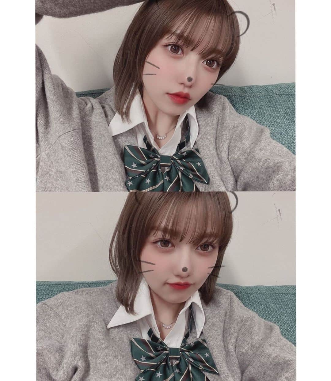 高橋かののインスタグラム：「🐈🤍  @r_beauty.clinic の富田先生 @dr.risakotomita に施術をお願いしてから一週間経ちました！ 自分に少しでも自信持てるように☺︎  #二重埋没 #二重整形 #ダウンタイム #二重埋没経過 #埋没日記 #りぃ先生 #りぃの二重術 #RBeautyClinic #R 式クイックアイ #富田莉沙子」