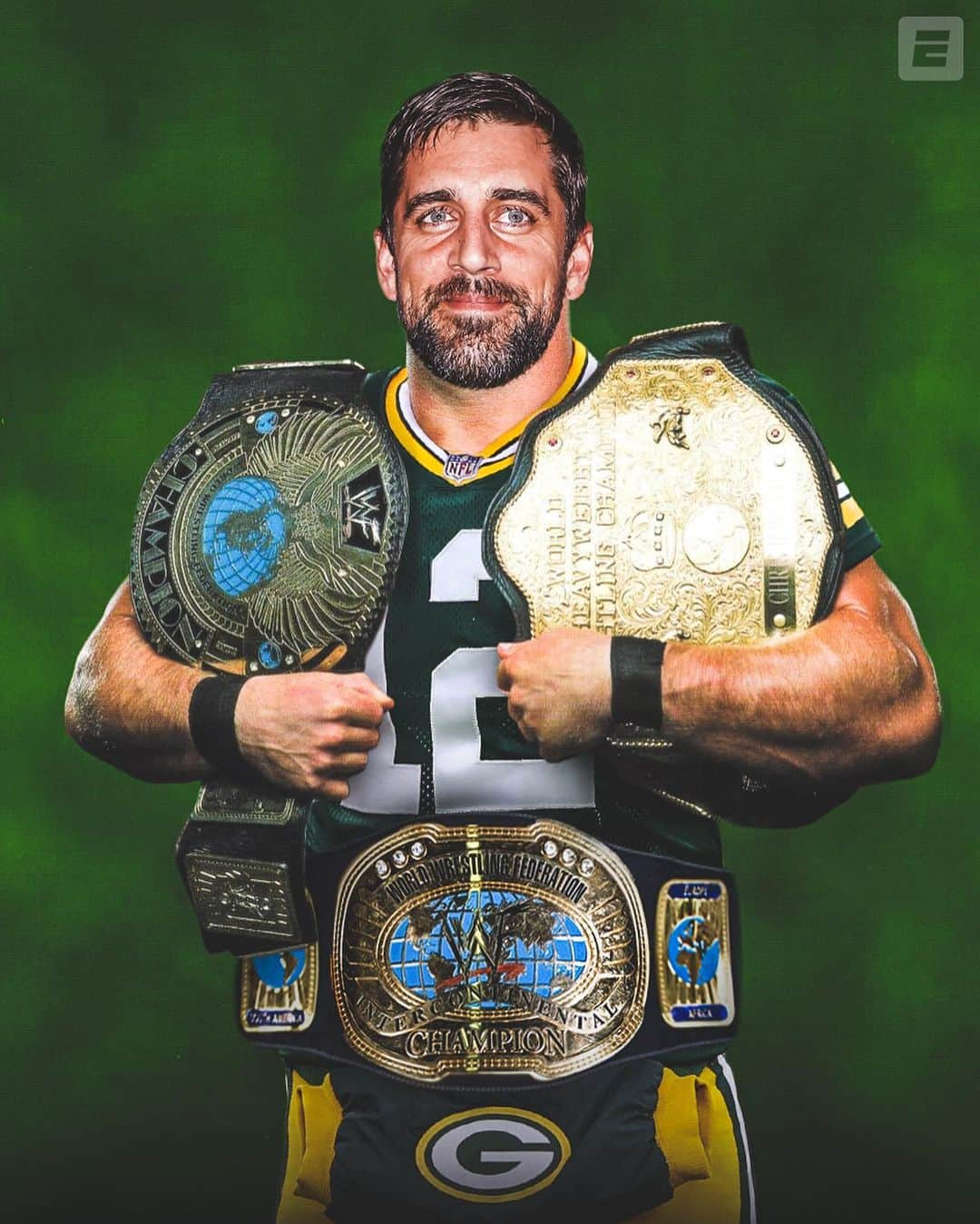 espnさんのインスタグラム写真 - (espnInstagram)「Undisputed 🏆🏆🏆 Aaron Rodgers wins his third NFL MVP!」2月7日 12時42分 - espn