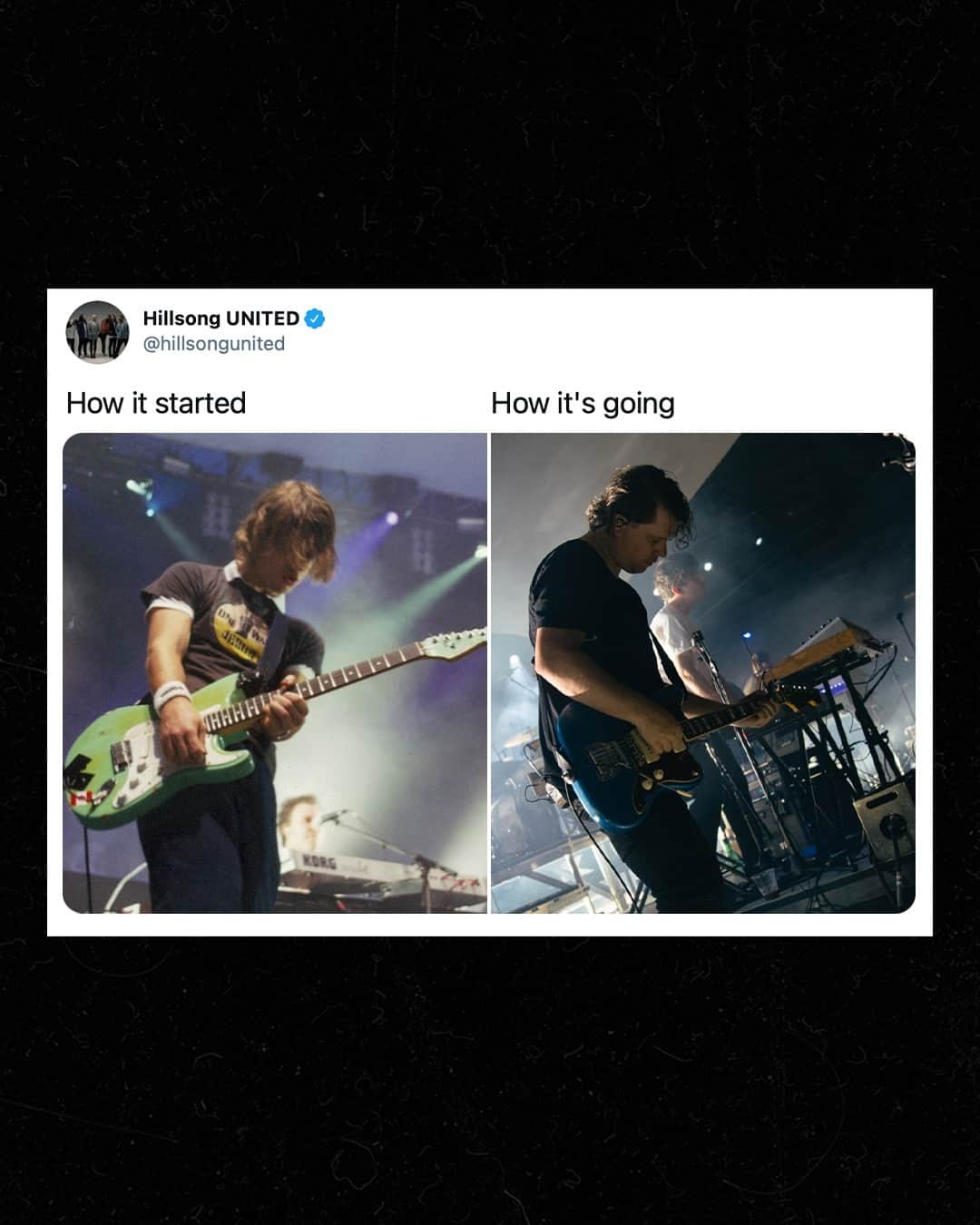 ユナイテッドのインスタグラム：「How it started  How it's going」