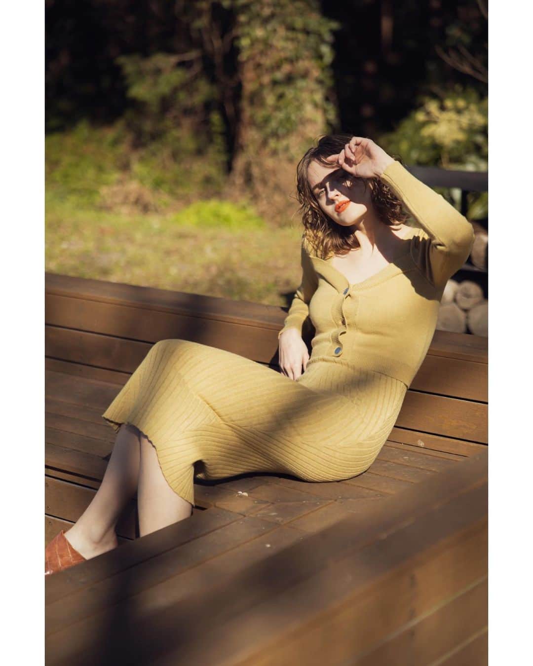 デュラスアンビエントのインスタグラム：「AMBIENT SPRING 2021 COLLECTION 新作ニットセットアップが人気ランキング上位3位以内にイン💐  ▫️ 𝗛𝗲𝗮𝗿𝘁 𝗻𝗲𝗰𝗸 𝘀𝗵𝗼𝗿𝘁 𝗰𝗮𝗿𝗱𝗶𝗴𝗮𝗻 〈Ivory,Beige,Merange/beige,Yellow,Black〉  ▫️ 𝗥𝗶𝗯 𝗸𝗻𝗶𝘁 𝗰𝗮𝗺𝗶 𝗼𝗻𝗲𝗽𝗶𝗲𝗰𝗲 〈Ivory,Beige,Merange/beige,Yellow,Black〉  ＿＿＿＿＿＿＿＿＿＿＿＿＿＿＿＿＿＿＿＿ www.ambient-online.com @ambientofficial #アンビエント#ambient_official #springcollection #spring2021」