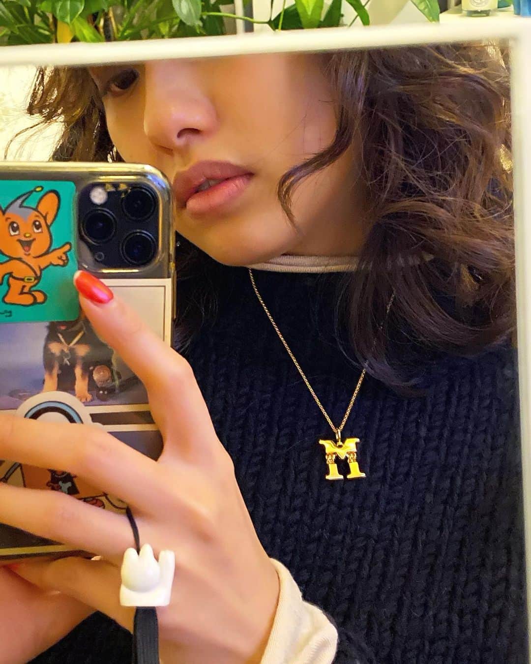 中田みのりのインスタグラム：「ずっと欲しかったネックレス🧚🏼‍♀️💕」