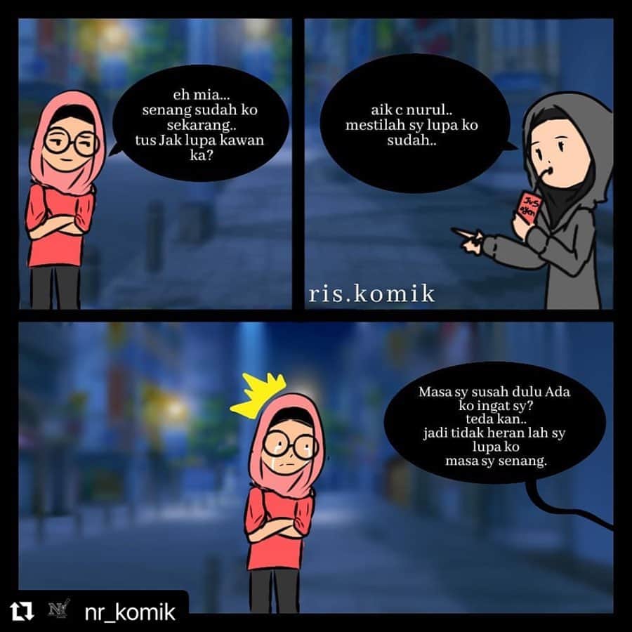 Koleksi Komik Malaysiaさんのインスタグラム写真 - (Koleksi Komik MalaysiaInstagram)「#Repost @nr_komik with @make_repost ・・・ Lupa kawan🤷🏾‍♀️💁🏻‍♀️ . . . . . . . . . . . #koleksikomikmalaysia #komikinstagram #komikmuslimah #komiklawak #komikdigital #komikbaik #komikbiasa #komik #gengkomik #gengkomikmalaysia #gengkomikdigital #comic #lawak #lawakhambar #lawakkeder #indokomik #lawakmalaysia #lawakviral #lawaktwitter #lawakinsta」2月7日 15時46分 - tokkmungg_exclusive