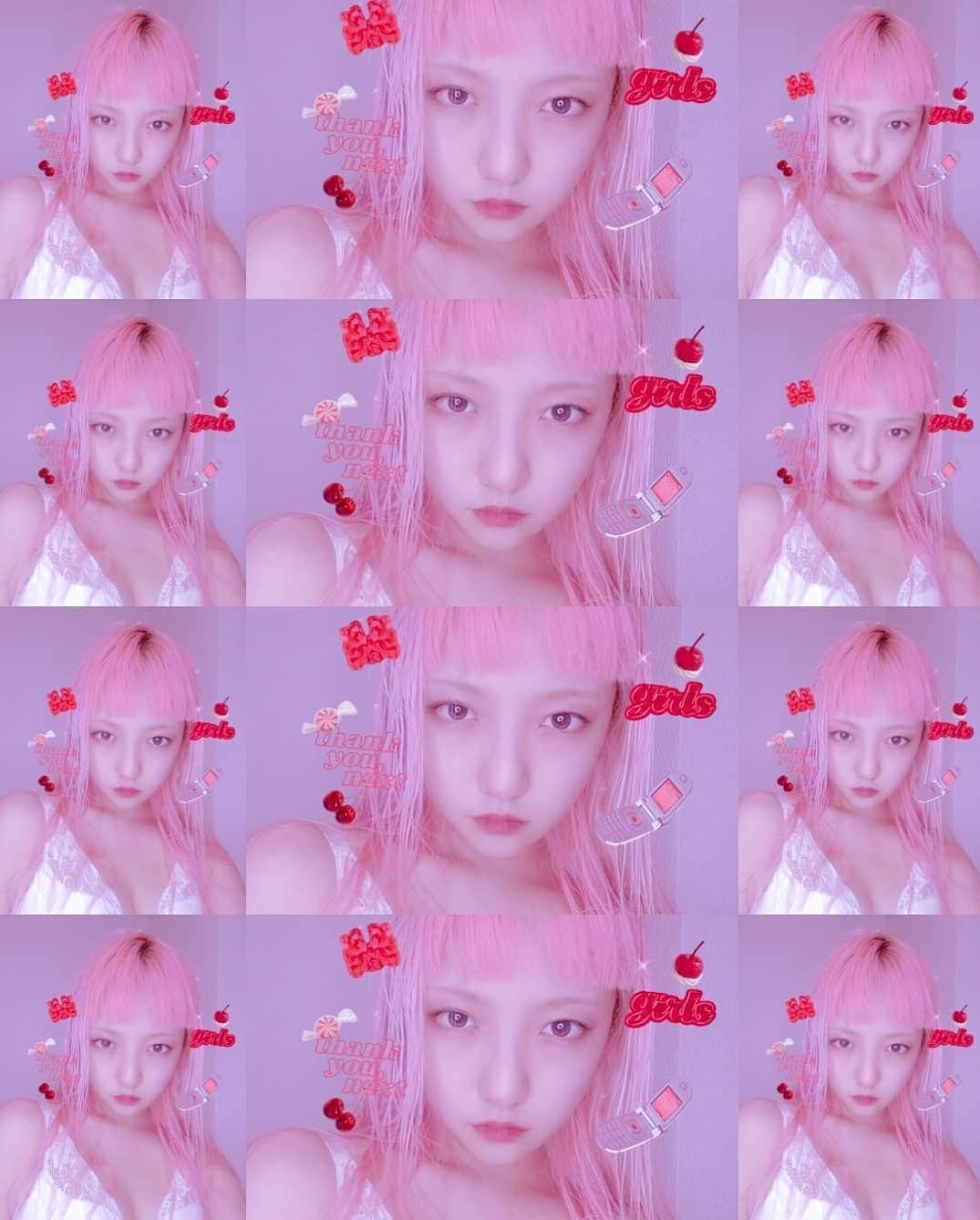 小林レイミさんのインスタグラム写真 - (小林レイミInstagram)「👩‍⚕️💉💘  #pinkhair #pinkmood #collage #dolllike #elfin #gymlife #fitgirl #selfies #traininghard #tokyo」2月3日 20時03分 - _reimi._____