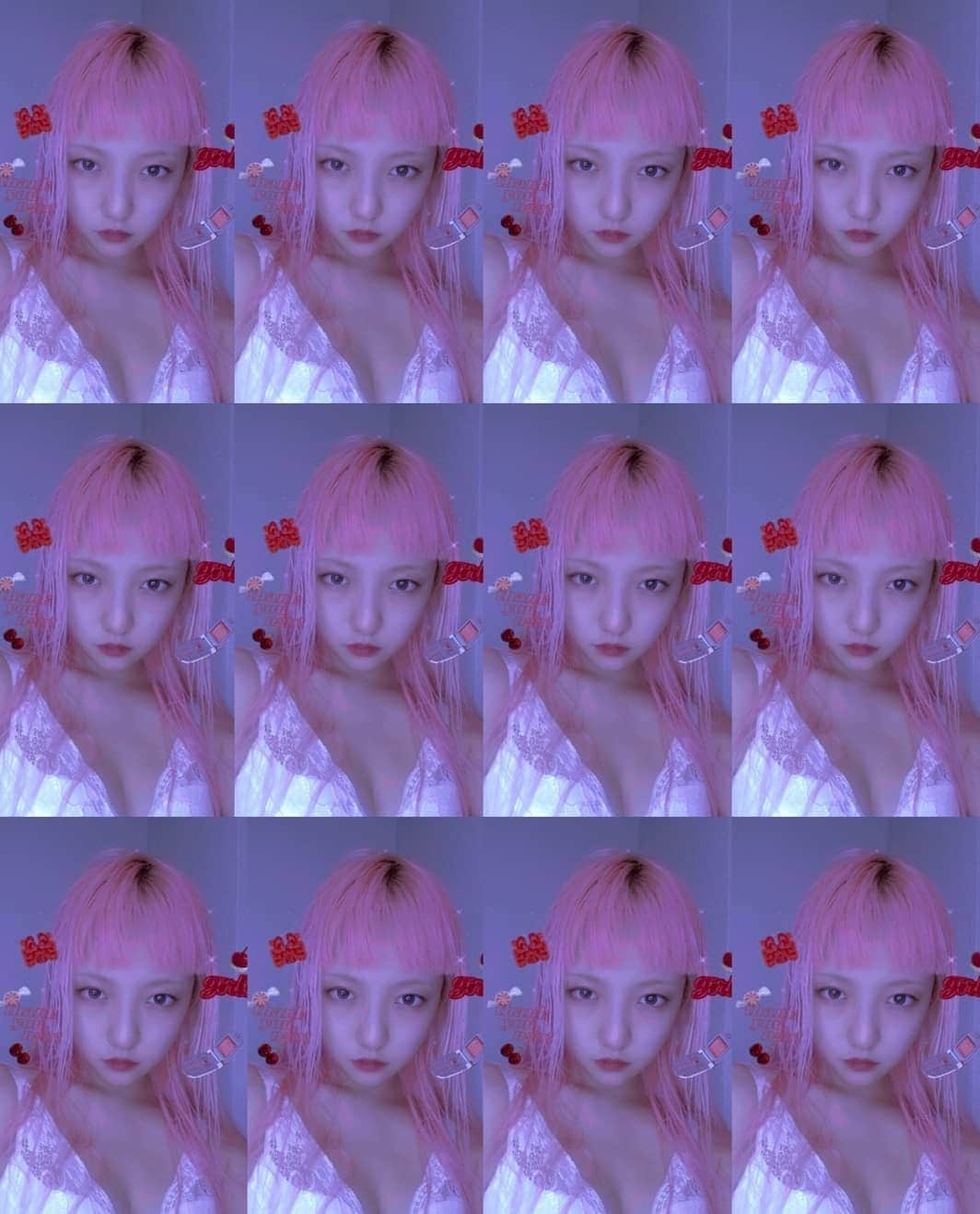 小林レイミさんのインスタグラム写真 - (小林レイミInstagram)「👩‍⚕️💉💘  #pinkhair #pinkmood #collage #dolllike #elfin #gymlife #fitgirl #selfies #traininghard #tokyo」2月3日 20時03分 - _reimi._____