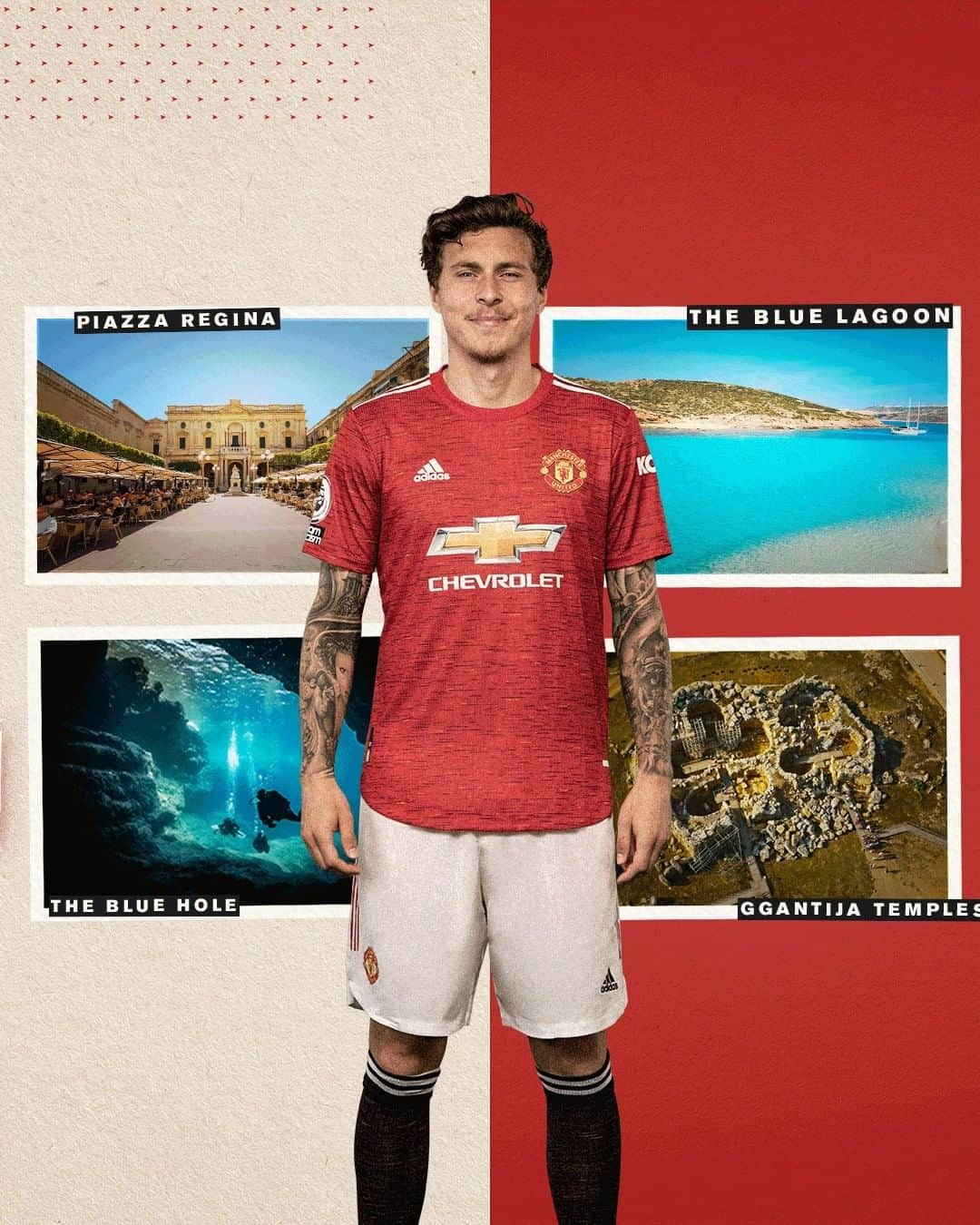 マンチェスター・ユナイテッドさんのインスタグラム写真 - (マンチェスター・ユナイテッドInstagram)「Paul #Pogba, #BrandonWilliams and Victor #Lindelof have been exploring what Malta has to offer and created their own postcards to brighten up your feed! ☀️🌊🏖️   #MUFC #ManUtd」2月3日 19時00分 - manchesterunited