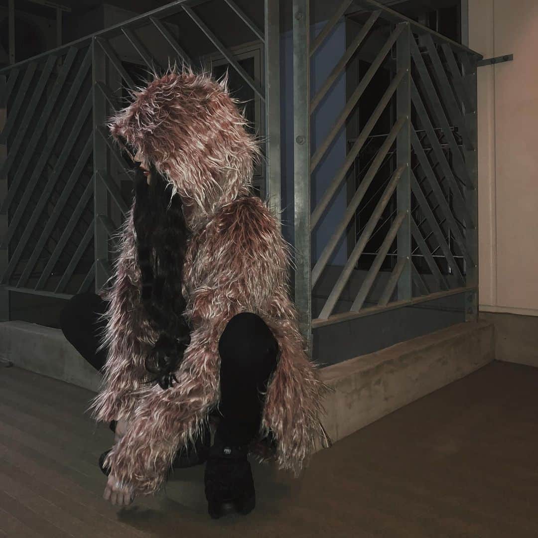 chiiiiiのインスタグラム：「まだまだ寒いね❄︎🤍 暖かくならないで〜」