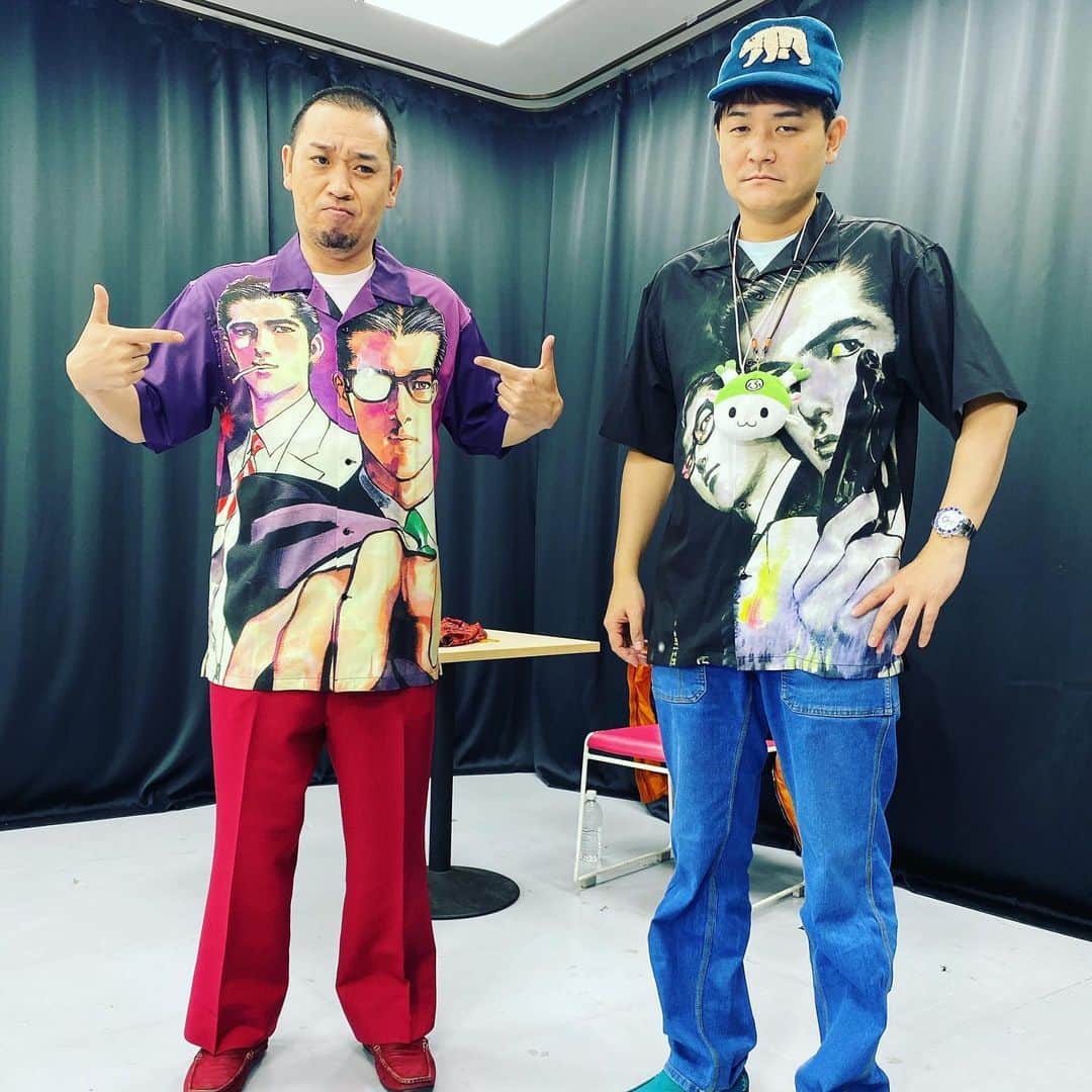 ZEN-LA-ROCKのインスタグラム：「最高最高最高最高最高👽 . . . . . #いろはに千鳥 #千鳥 #nemes #journalstandard #サンクチュアリ #池上遼一 #史村翔」