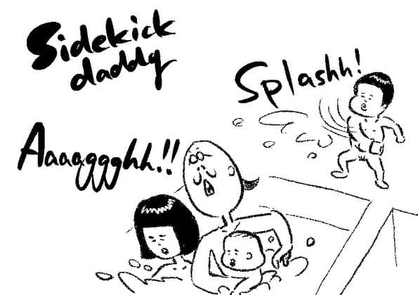 ケイタイモさんのインスタグラム写真 - (ケイタイモInstagram)「2021/2/3 Sidekick  daddy #sidekickdaddy #comic #comics #instacomic #instacomics #familycomic #familycomics #webcomic #webcomics #parenting #family5 #japan #keitaimo」2月3日 20時11分 - k_e_i_t_a_i_m_o