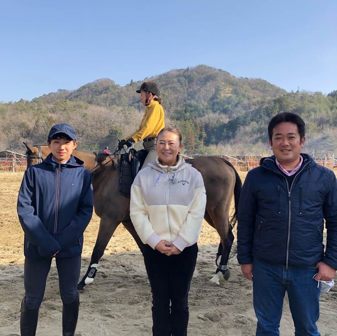 佐伯三貴のインスタグラム：「番宣です😊❤️  テレビ新広島 全力応援 スポーツＬＯＶＥＲＳ ２月６日（土）夕方６時３０分～ 「佐伯三貴のアプローチ」  今回は障害馬術の眞田翔くんです😉  お父さんと二人三脚で世界を目指すアスリートの素敵なインタビューです🥰  是非ご覧ください✨  @tss_sportslovers  #佐伯三貴のアプローチ」