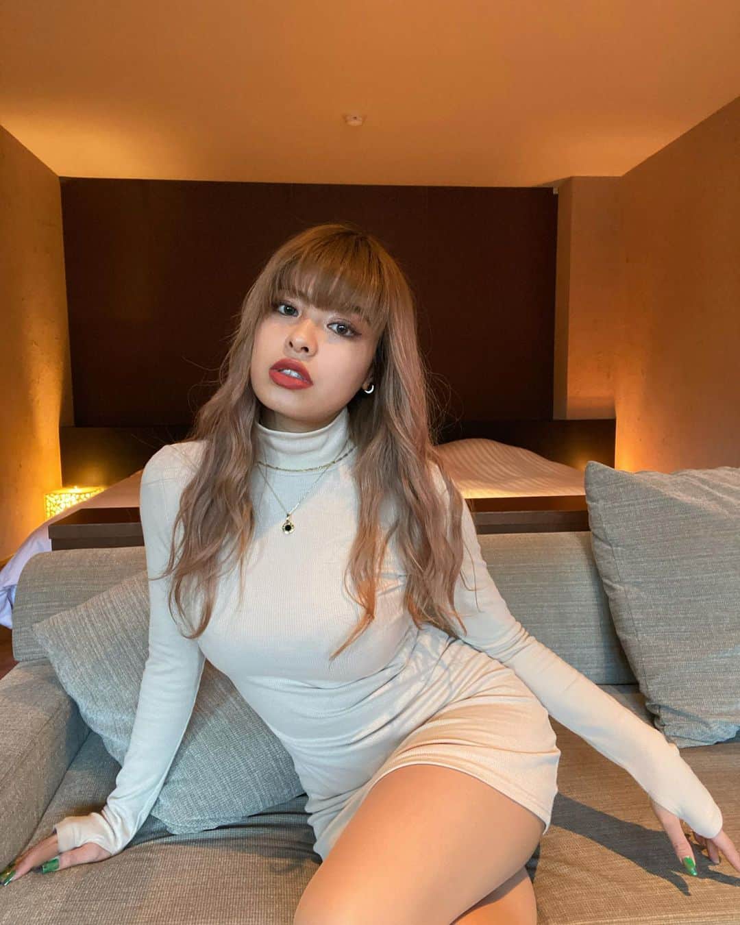 のインスタグラム：「Dress @24h_party #24hparty 🧺 #ootd #outfit #BVLGARI #PLAoutfit」