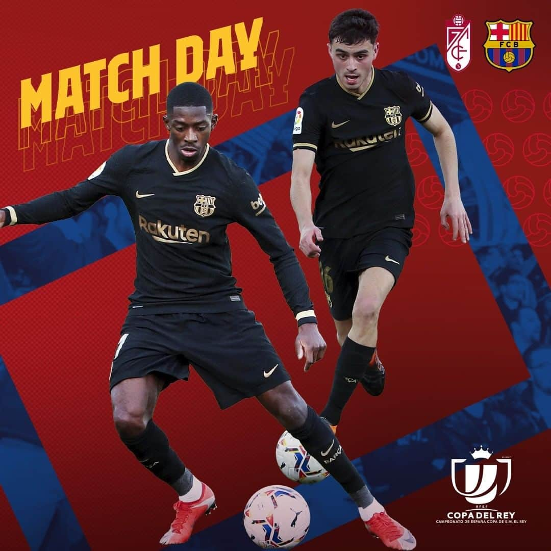 FCバルセロナさんのインスタグラム写真 - (FCバルセロナInstagram)「🔥 MATCHDAY! ⚽️ #GranadaBarça  🏆 Spanish Cup ⏰ 9pm CET 🏟 Nuevo Los Cármenes 💪🔵🔴 ¡Vamos, #culers! Let's go! Som-hiiiii!」2月3日 18時00分 - fcbarcelona