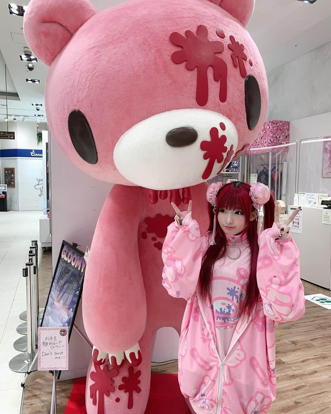 椎名ひかり（ひかりん）さんのインスタグラム写真 - (椎名ひかり（ひかりん）Instagram)「#gloomy #gloomybear #グルーミー　#森チャック先生 #森チャック　#いたずらぐまのグルーミー #acdcrag #グルーミーコラボ　#ツインテールの日　#ツインテールついている　#ツインテール女子  #ツインテール　#ゆめかわ #ゆめかわいい」2月3日 18時16分 - pikarin_shiina