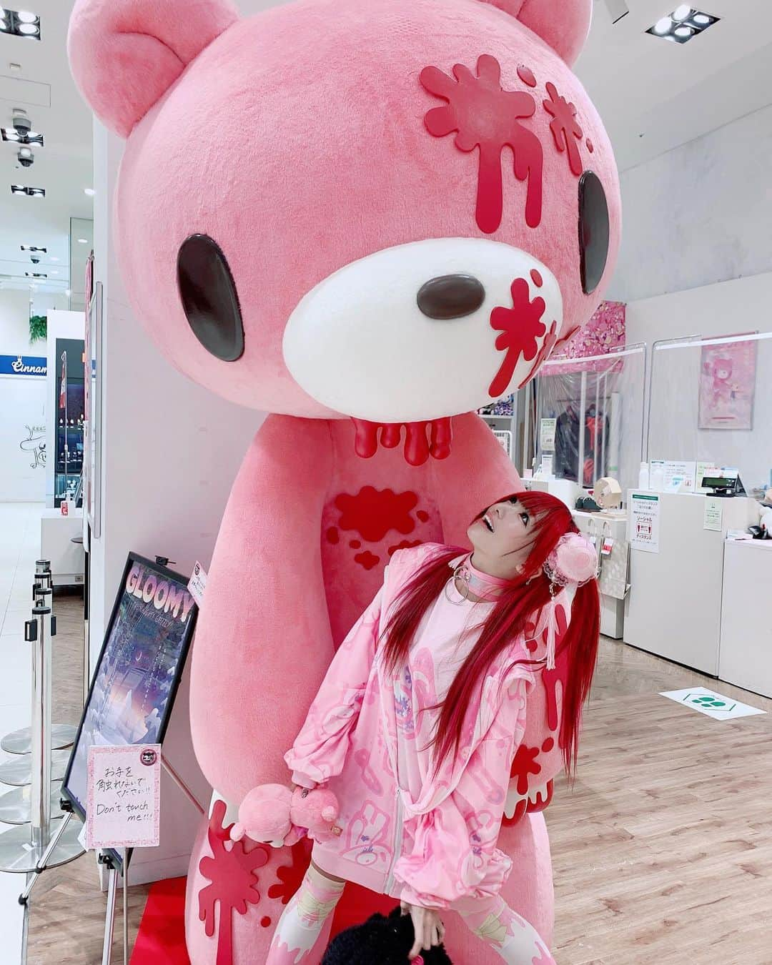 椎名ひかり（ひかりん）さんのインスタグラム写真 - (椎名ひかり（ひかりん）Instagram)「#gloomy #gloomybear #グルーミー　#森チャック先生 #森チャック　#いたずらぐまのグルーミー #acdcrag #グルーミーコラボ　#ツインテールの日　#ツインテールついている　#ツインテール女子  #ツインテール　#ゆめかわ #ゆめかわいい」2月3日 18時16分 - pikarin_shiina