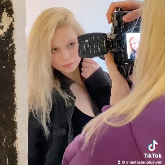 アナスタシヤ・ガルスチャンのインスタグラム：「Спасибо @bochkarevaph за перевоплощение на время 💫」