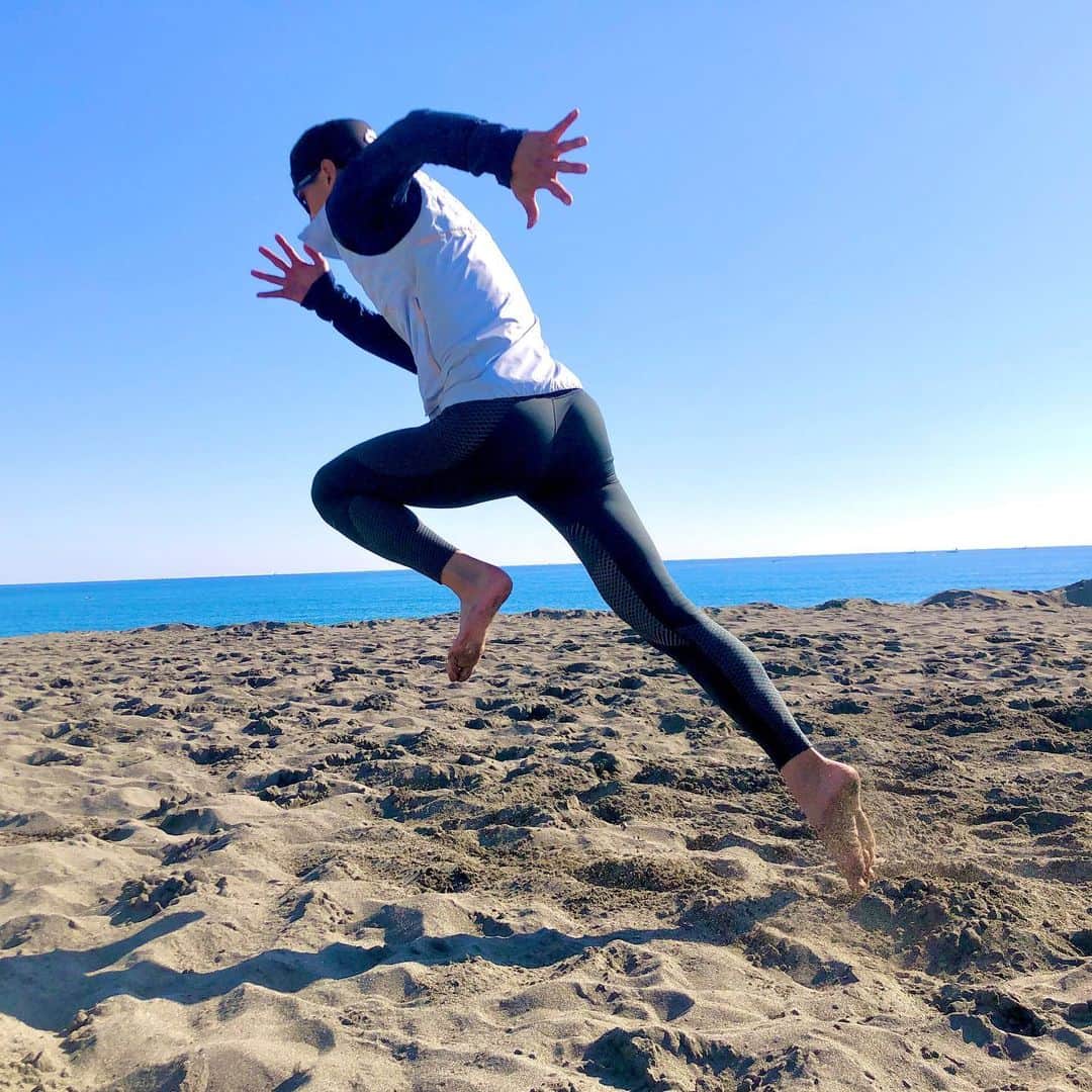 のインスタグラム：「浜！！！！  #athlete  #trackandfirld  #jal  #nike  #photo」
