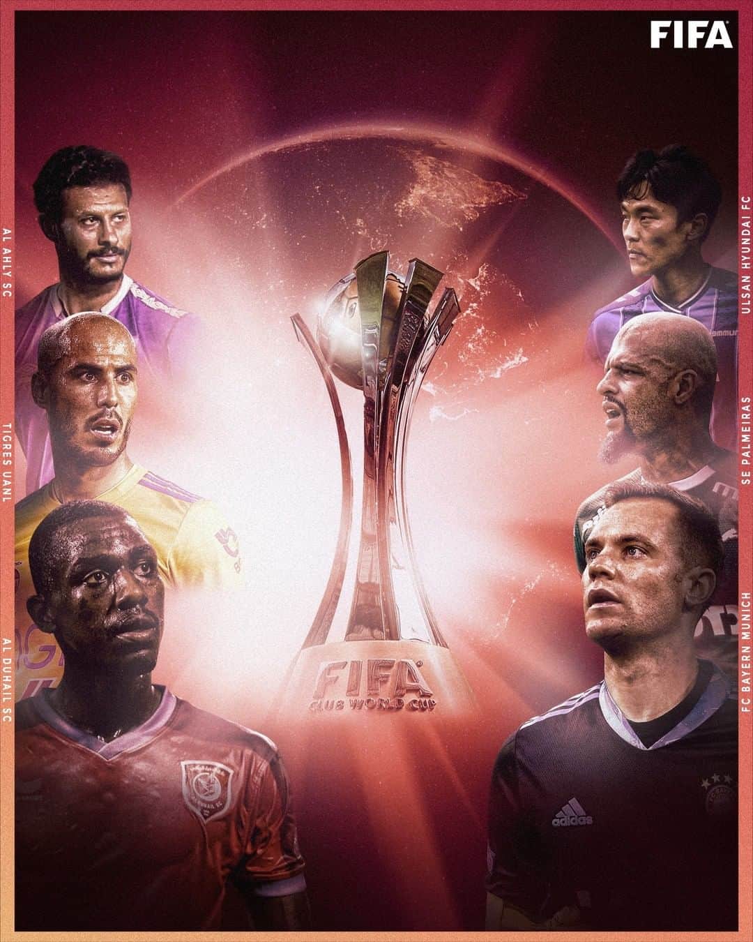 FIFAワールドカップさんのインスタグラム写真 - (FIFAワールドカップInstagram)「All eyes on the prize 🏆👀  The race for the #ClubWC is about to begin 🇶🇦 🇲🇽 🇪🇬 🇰🇷 🇧🇷 🇩🇪」2月4日 3時57分 - fifaworldcup