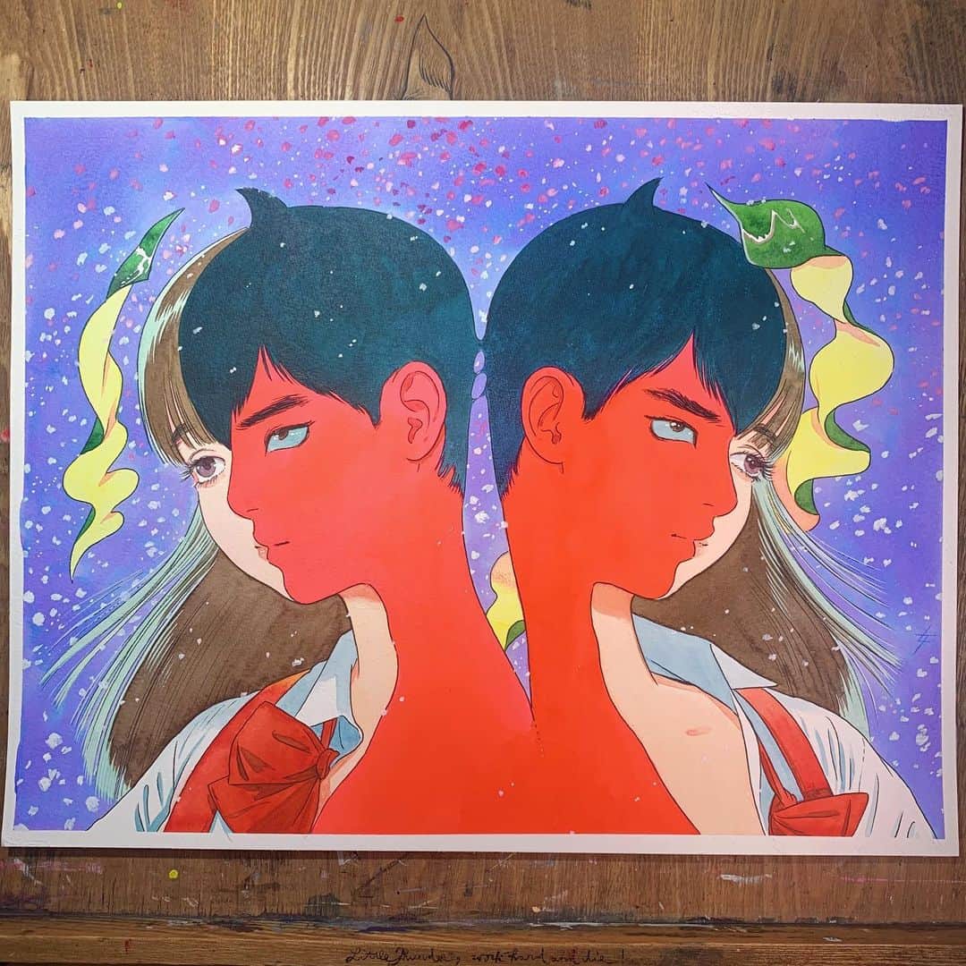 門小雷のインスタグラム：「“Profiles”」