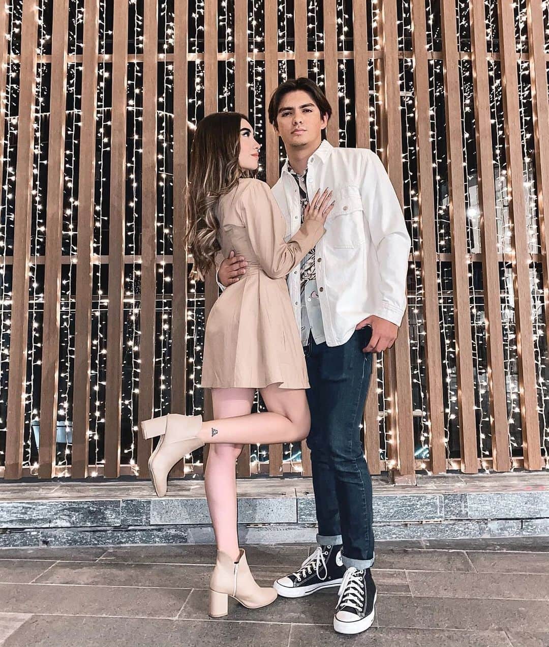 のインスタグラム：「Partner in crime 💘✨ @marco_alec @danielasolorio_  Shop Item #: 1682128  #SHEINgals #SHEINstyle #SHEINSS21 #SHEINValentines」