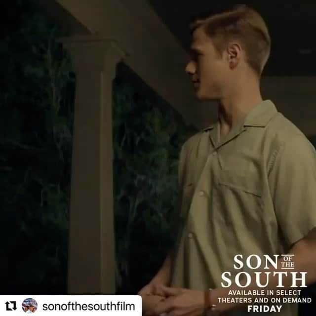 ルーカス・ティルのインスタグラム：「On Friday take a second to sit down and watch the most important film I’ve certainly done to date. Son of the South. Select theatres and VoD on Friday February 5th.」