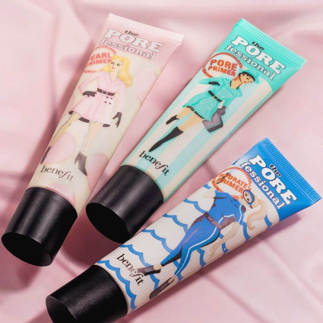 Benefit Cosmetics UKさんのインスタグラム写真 - (Benefit Cosmetics UKInstagram)「Pores? Forget em'🙅‍♀️ Fine lines? Forget em' 🙅‍♀️ Our POREfessional primer trio is here to hide pores, fine lines and keep your makeup set 👏  What's your favourite POREfessional primer? 💖 Pearl ✨ Original 💧 Hydrate」2月4日 4時55分 - benefitcosmeticsuk