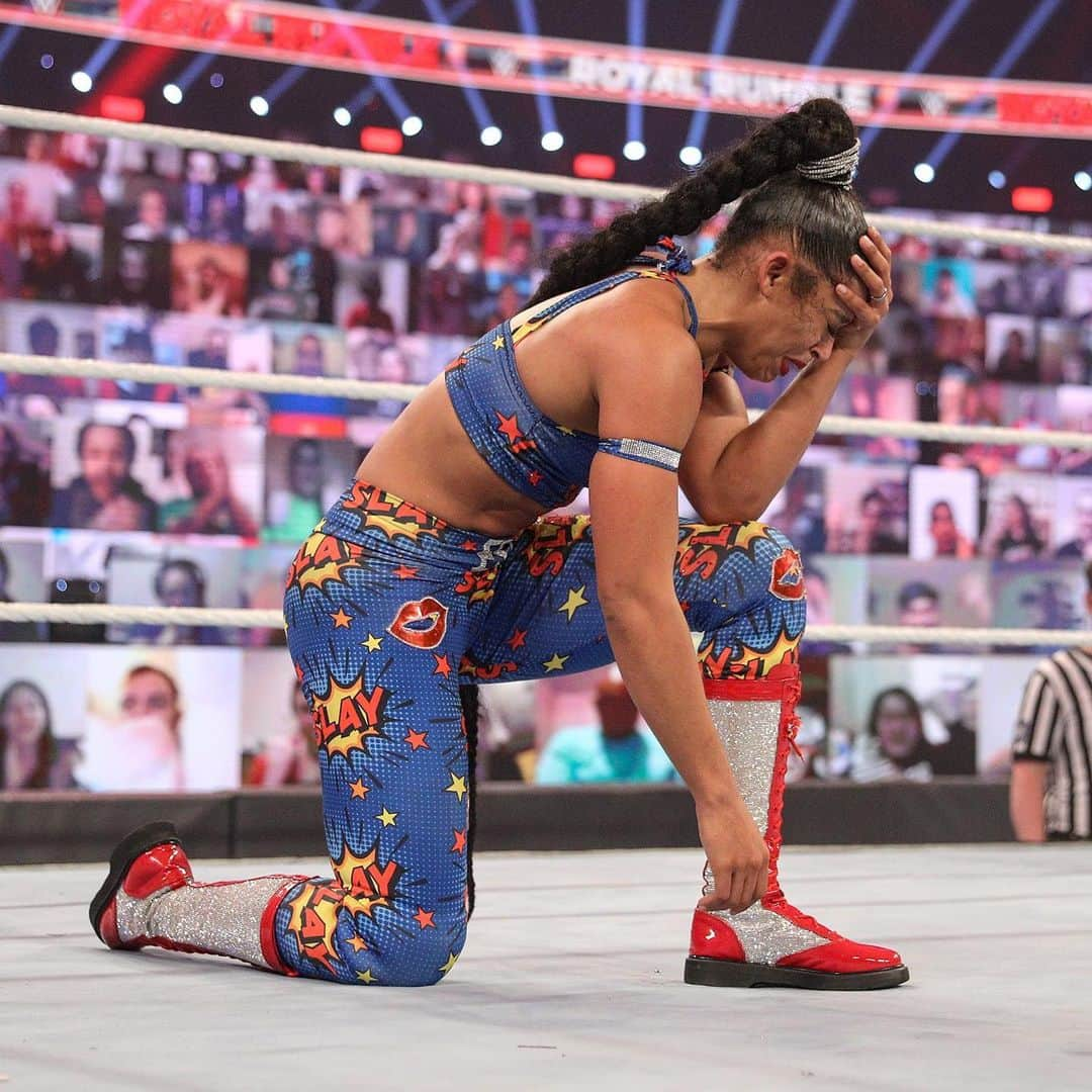 WWEさんのインスタグラム写真 - (WWEInstagram)「Join our photographic celebration of #RoyalRumble Match winner @biancabelairwwe today in our story!」2月4日 5時00分 - wwe