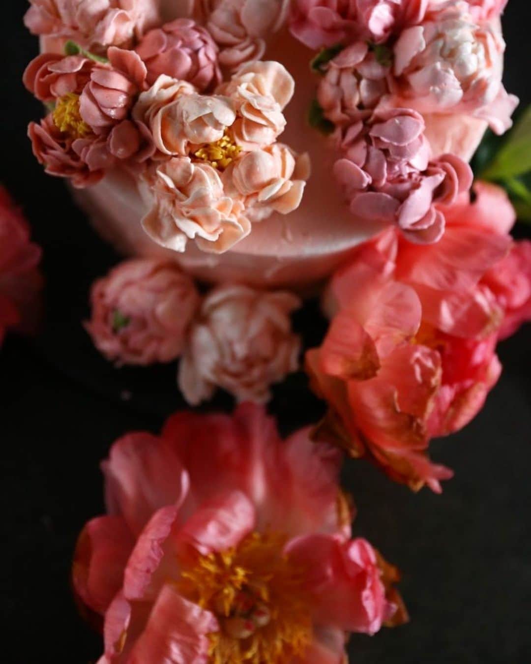 청담 수케이크 (atelier soo)さんのインスタグラム写真 - (청담 수케이크 (atelier soo)Instagram)「ㅡ Soocake peony ⚜️ Buttercream flower  ㅡ #flower #cake #flowercake #partycake #birthday #bouquet #buttercream #baking #wilton #weddingcake #peony ㅡ www.soocake.com」2月3日 20時36分 - soocake_ully