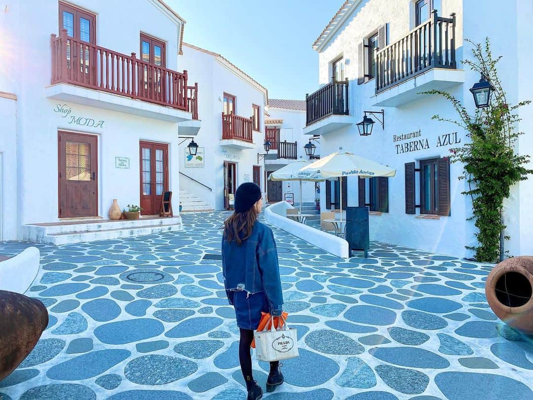 のインスタグラム：「🌐﻿ ﻿ ﻿ 11月に初めて地中海村へ行った時の🦋﻿」