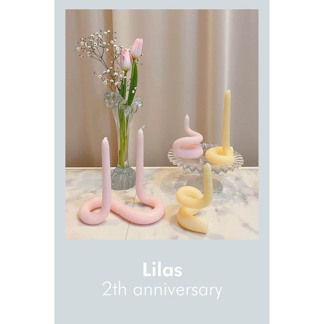 makoのインスタグラム：「* いつもLilas nailをご利用頂きありがとうございます！﻿ 明日、2月4日で2周年を迎えます♡﻿ ﻿ 2周年の感謝の気持ちをこめましてご来店のお客様全員に、キャンドルをプレゼントします🕯🤍﻿ (くねくねするの大変だったー🥲笑！)﻿ よかったらお部屋にでも飾ってください♡﻿ ﻿ ※お色、形はランダムになります🙇🏼‍♀️﻿ ※無くなり次第終了になります🙇🏼‍♀️﻿ ﻿ ﻿ 今まで以上に一生懸命 努力して参りますので﻿ 皆様の変わらぬご愛顧、ご支援を賜りますようお願い申し上げます♡﻿ ﻿ mako」