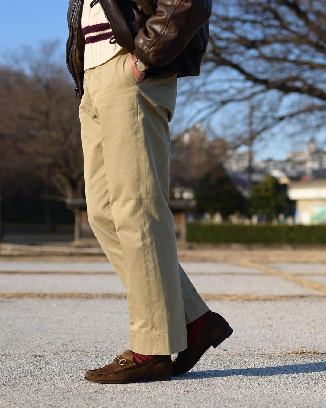 Shuhei Nishiguchiさんのインスタグラム写真 - (Shuhei NishiguchiInstagram)「"Vintage Casual"Under the winter blue sky Details◀︎◀︎◀︎swipe left 冬の青空の下で ・ ・ ・ Tap for Brands #instafashion #picoftheday #wiw #mensstreetstyle #follow #preppystyle #sartorial #influence #bestoftheday #vintagestyle #vintagewear  #spezzatura #outfitmen」2月3日 21時13分 - shuhei_nishiguchi