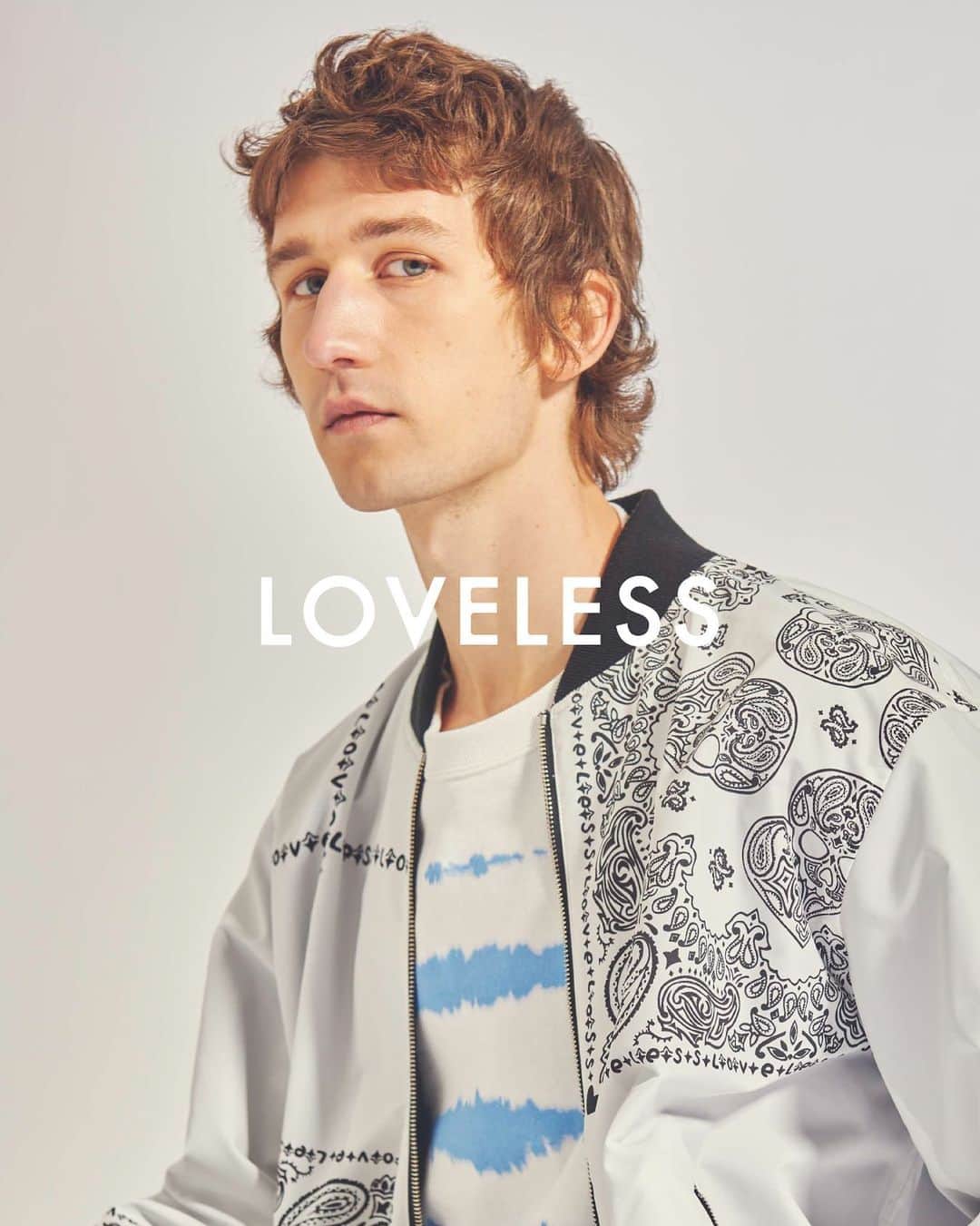 LOVELESS/GUILD PRIME 公式アカウントのインスタグラム：「. Coming soon.  LOVELESS 2021 Spring 1st delivery wil be available from 10th Feb in stores and on LOVELESS onlinestore.  LOVELESS 2021 Springコレクション第一弾が2/10(水)より各ショップ及びオンラインストアで発売開始いたします。  PHOTOGRAPHY takashi noda  STYLING @loveless___official  HAIR @uenochika  MAKEUP @maila_tsuboi  MODELS @detesta.etienne  @effyslbzh   #loveless #21ss #loveless_men #loveless_women #loveless_select #newseason #newarrival  #ラブレス #ラブレスセレクト」