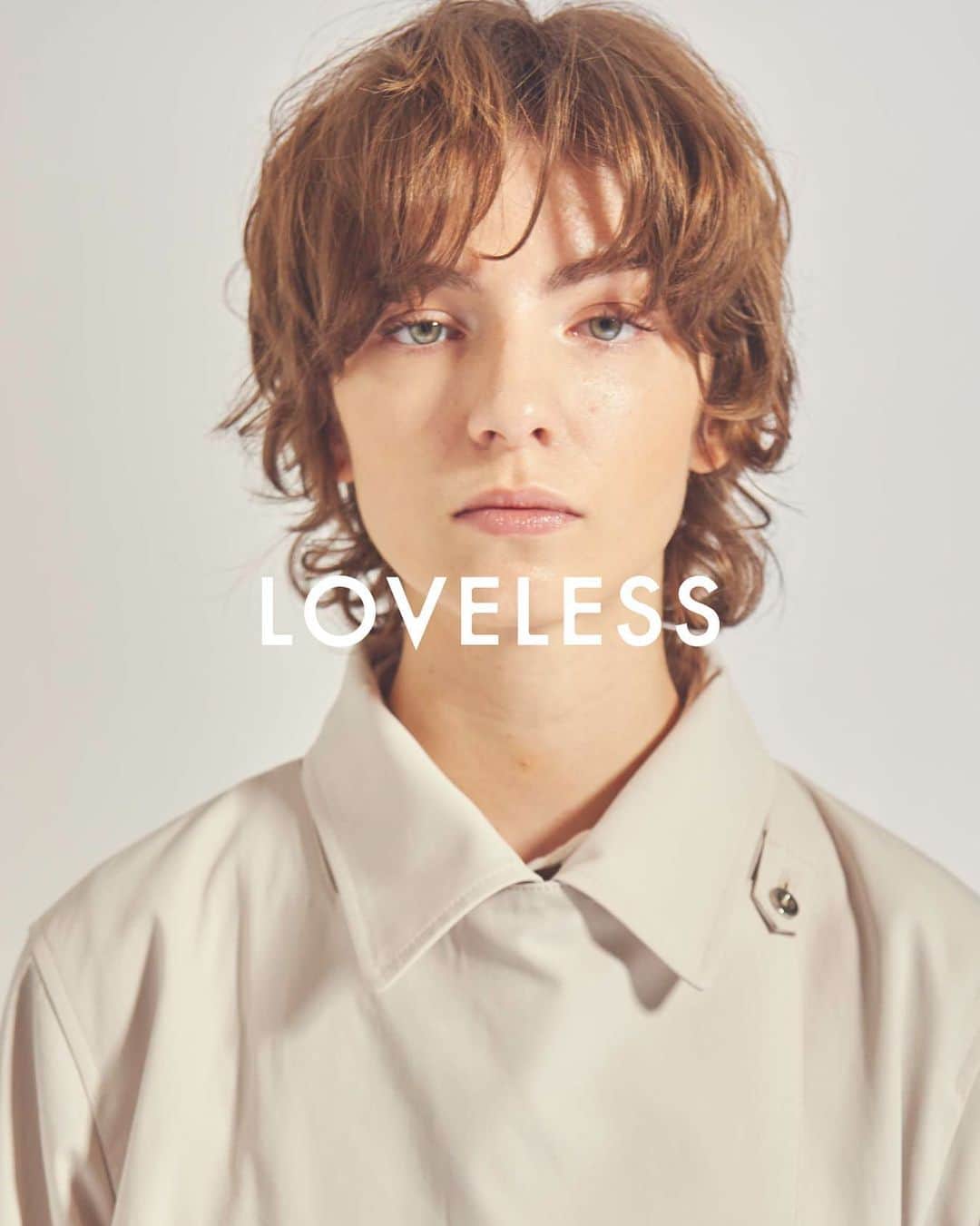 LOVELESS/GUILD PRIME 公式アカウントのインスタグラム：「. Coming soon.  LOVELESS 2021 Spring 1st delivery wil be available from 10th Feb in stores and on LOVELESS onlinestore.  LOVELESS 2021 Springコレクション第一弾が2/10(水)より各ショップ及びオンラインストアで発売開始いたします。  PHOTOGRAPHY takashi noda  STYLING @loveless___official  HAIR @uenochika  MAKEUP @maila_tsuboi  MODELS @detesta.etienne  @effyslbzh   #loveless #21ss #loveless_men #loveless_women #loveless_select #newseason #newarrival  #ラブレス #ラブレスセレクト」