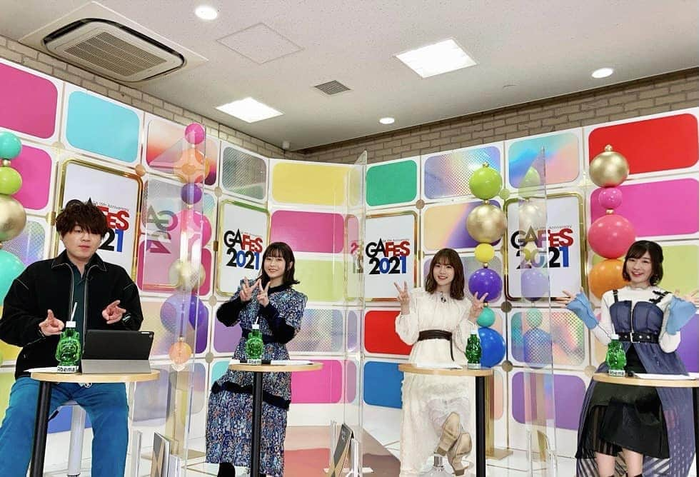 葉山いくみのインスタグラム：「GA文庫15周年記念イベント『GA FES 2021』をご覧くださった皆様ありがとうございました！  私は『ダンジョンに出会いを求めるのは間違っているだろうか』ステージに出演させていただきました～✨ 記念すべき第4期発表の場に呼んで頂けて光栄でした😊💕 2022年が楽しみだーーー！！！  4月28日(水)発売のOVAではナァーザが大活躍なので是非チェックしていただけたら嬉しいです🎶 OVAやゲームやグッズなど色々なものが展開されているので、2022年の第4期まで色んなコンテンツでダンまちを楽しんでくださいね～😆✨✨  #GAFES2021 #danmachi #ダンまち」