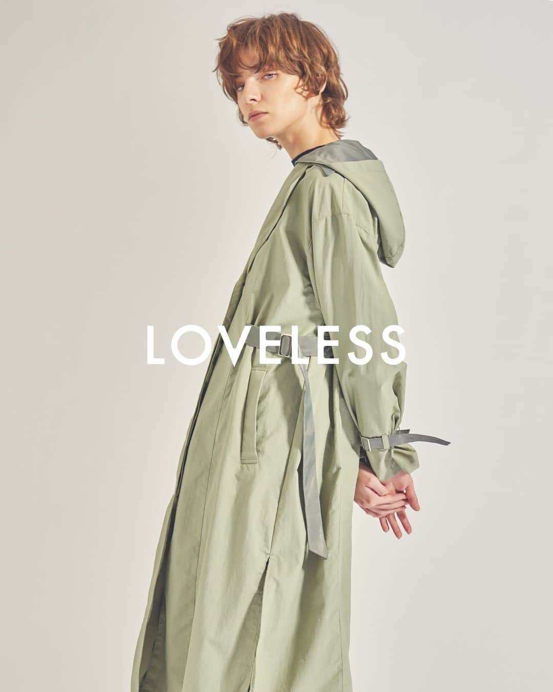 LOVELESS/GUILD PRIME 公式アカウントのインスタグラム：「. Coming soon.  LOVELESS 2021 Spring 1st delivery wil be available from 10th Feb in stores and on LOVELESS onlinestore.  LOVELESS 2021 Springコレクション第一弾が2/10(水)より各ショップ及びオンラインストアで発売開始いたします。  PHOTOGRAPHY takashi noda  STYLING @loveless___official  HAIR @uenochika  MAKEUP @maila_tsuboi  MODELS @detesta.etienne  @effyslbzh   #loveless #21ss #loveless_men #loveless_women #loveless_select #newseason #newarrival  #ラブレス #ラブレスセレクト」