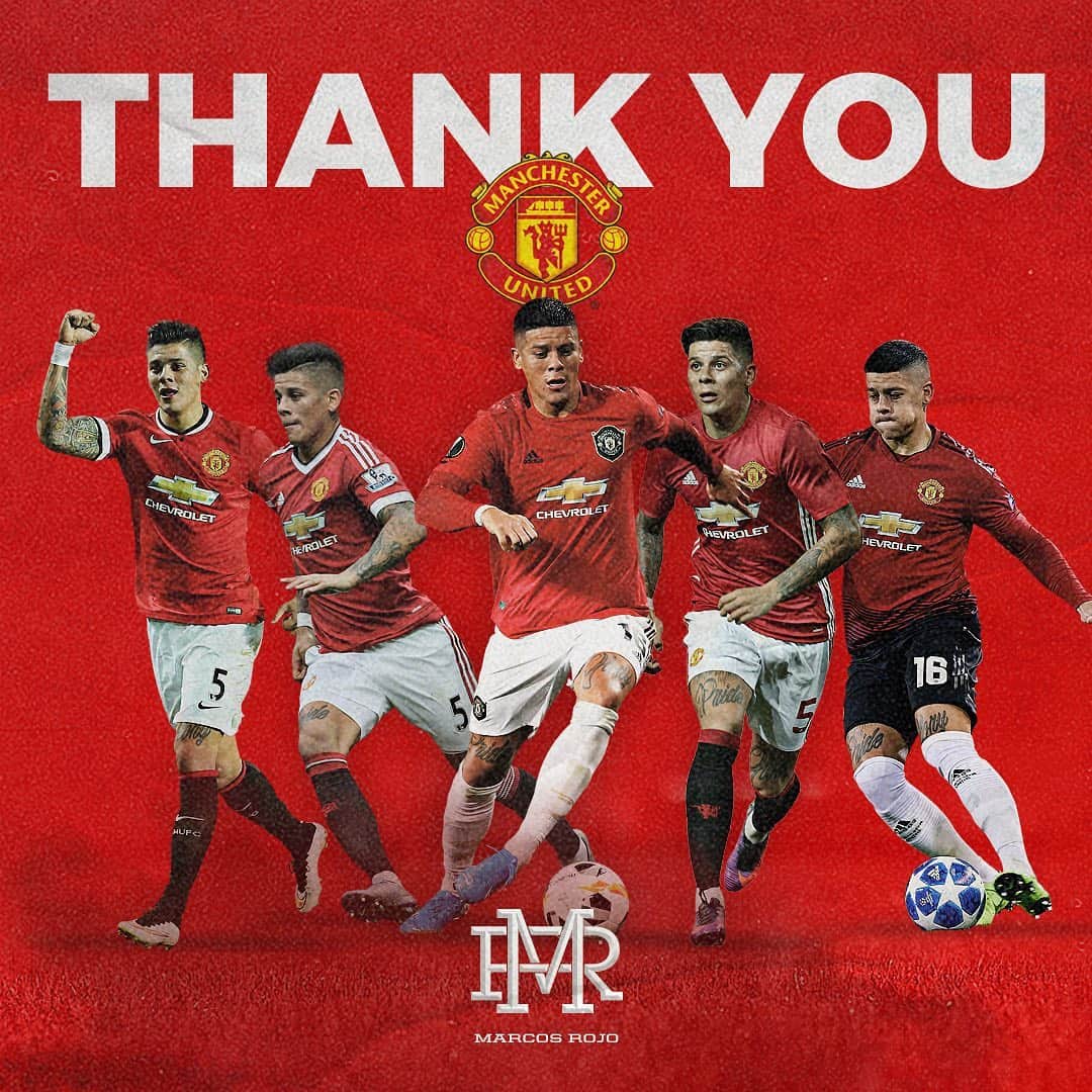 マルコス・ロホのインスタグラム：「I want to take this opportunity to thank everybody at Manchester United who have helped me in the last 6 years. Since arriving in 2014 I have always felt privileged to be part of this incredible club with so much history. Thank you to all the fans who have always supported me when wearing the Manchester United jersey. Now begins a new chapter for me in my career but I will always have Manchester United in my heart」