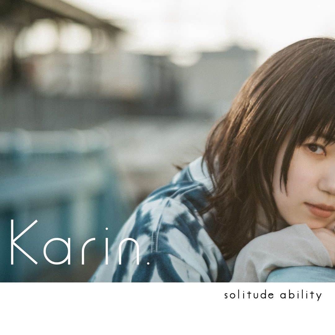 Karin.（カリン）のインスタグラム：「3月10日(水)に、3rd Album「solitude ability」のリリースが決定しました。  孤独が支えてくれたから この作品が出来たんだと思っています 是非チェックしてみてください。 #solitudeability」