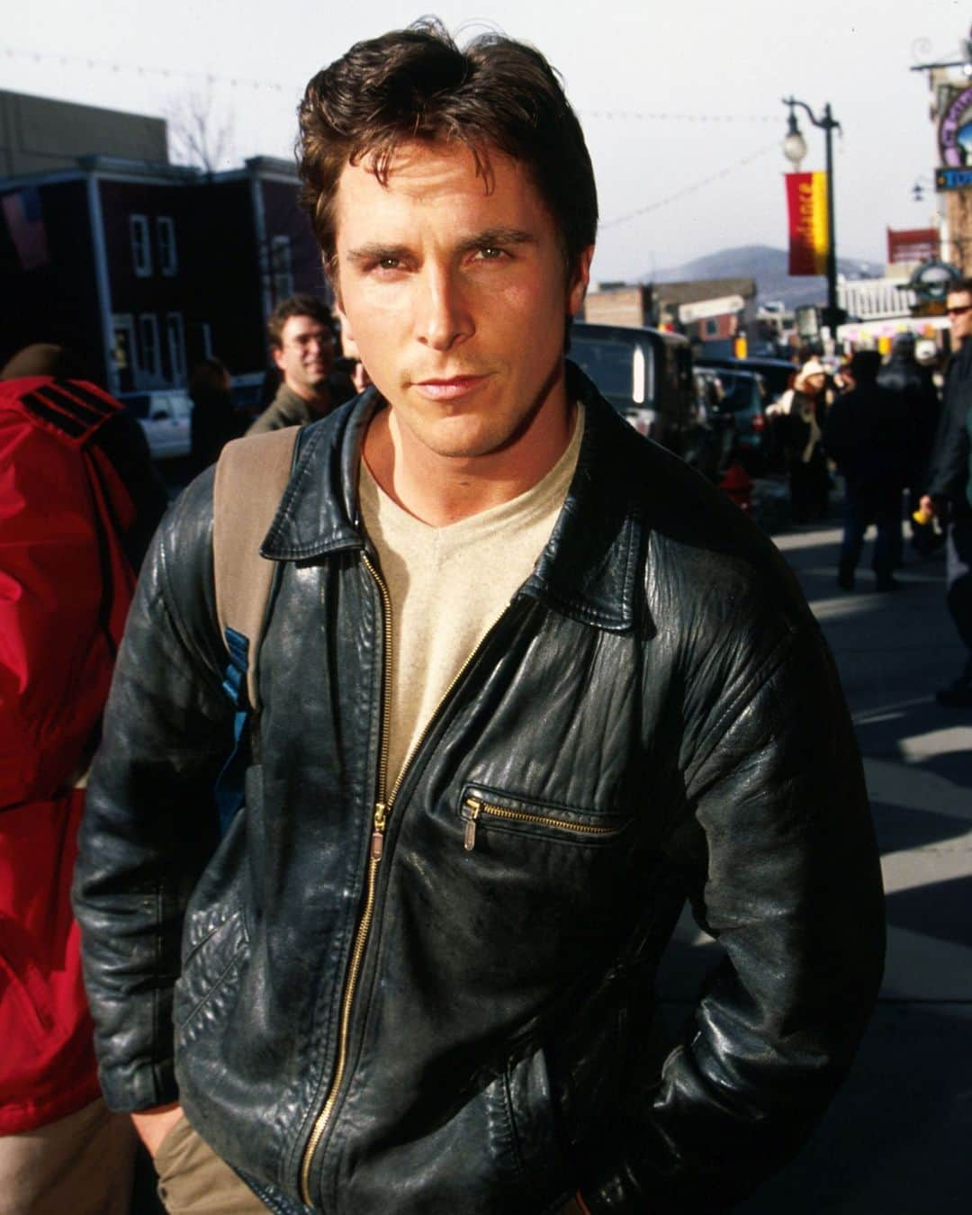 GQさんのインスタグラム写真 - (GQInstagram)「#YourMorningShot: Christian Bale arrives at Sundance Film Festival in 2000.」2月3日 22時00分 - gq