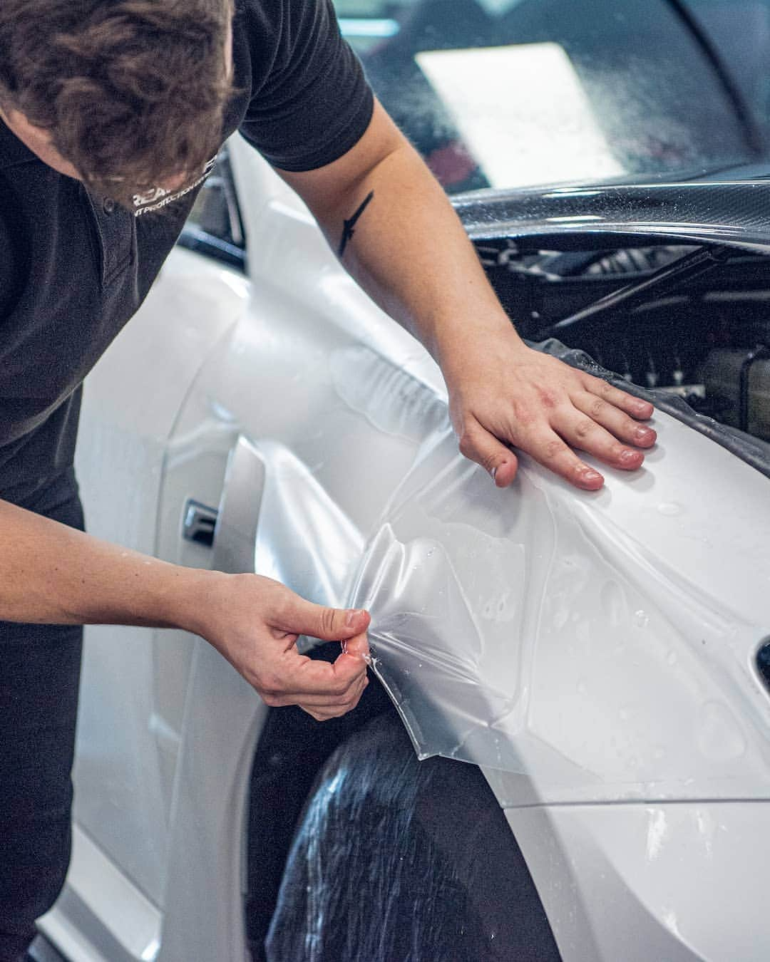 Lexus UKさんのインスタグラム写真 - (Lexus UKInstagram)「To protect the special paintwork of the one-off #LexusRCF Track Edition 'Hakuji', @CreativeFXPPF covered the entire body in high-quality Xpel protective film.  Invisible to all but expert eyes, the elastomeric polyurethane film preserves the Hakuji edition’s unique combination of satin and gloss finishes, while allowing the exterior to be treated as a single entity when cleaning.   What’s more, the film’s self-healing property and resilience to ultraviolet light means it is guaranteed to protect the car’s visual appeal for the next ten years.  Intrigued to know more? Click the link in our bio.  Photo credit: @Jayson.Fong  #Design #CarDesign #LexusPerformance #Automotive #Lexus #LexusF #CarsofInstagram #Performance #Detailing @CreativeFXWrap」2月3日 22時04分 - lexusuk