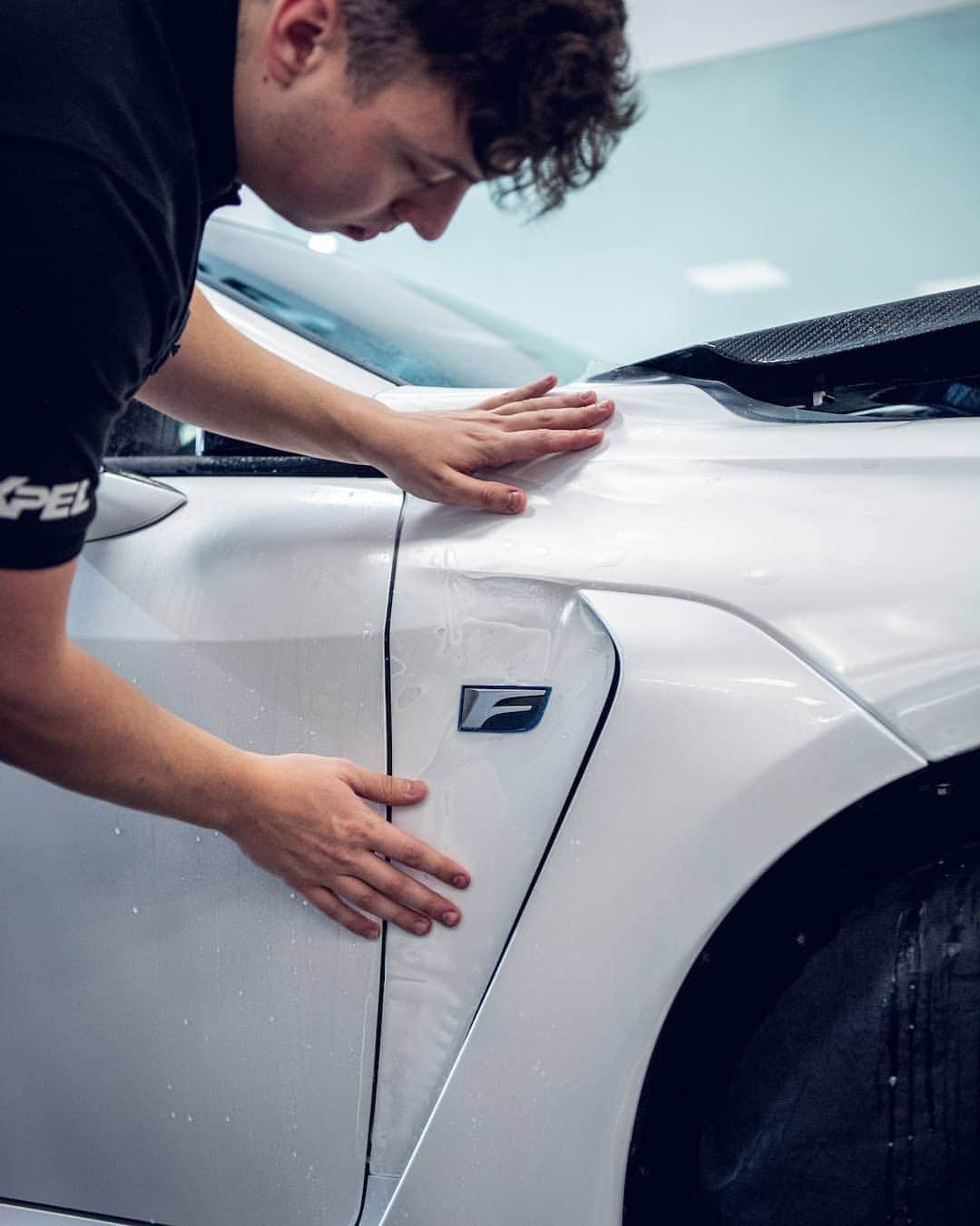 Lexus UKさんのインスタグラム写真 - (Lexus UKInstagram)「To protect the special paintwork of the one-off #LexusRCF Track Edition 'Hakuji', @CreativeFXPPF covered the entire body in high-quality Xpel protective film.  Invisible to all but expert eyes, the elastomeric polyurethane film preserves the Hakuji edition’s unique combination of satin and gloss finishes, while allowing the exterior to be treated as a single entity when cleaning.   What’s more, the film’s self-healing property and resilience to ultraviolet light means it is guaranteed to protect the car’s visual appeal for the next ten years.  Intrigued to know more? Click the link in our bio.  Photo credit: @Jayson.Fong  #Design #CarDesign #LexusPerformance #Automotive #Lexus #LexusF #CarsofInstagram #Performance #Detailing @CreativeFXWrap」2月3日 22時04分 - lexusuk