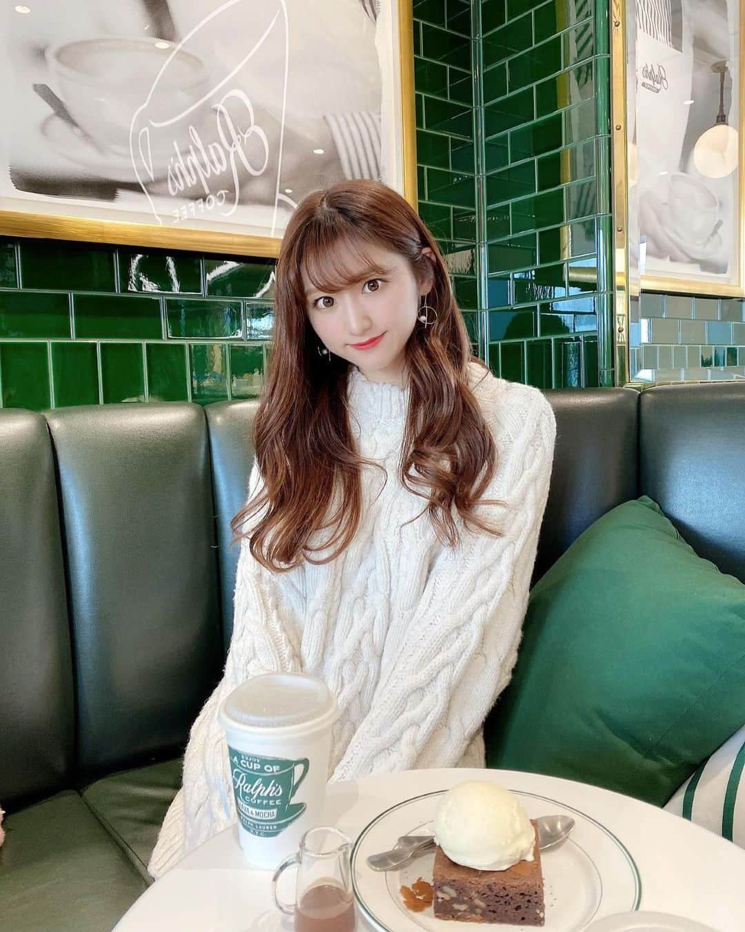 阿比留李帆さんのインスタグラム写真 - (阿比留李帆Instagram)「#ralphscoffee 🧸☕️☁️ コーヒーのめるようになりたいです☺️」2月3日 22時13分 - riholiday717