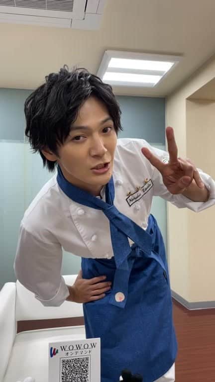 のインスタグラム：「#WOWOW #tkmkキッチン #上田堪大」