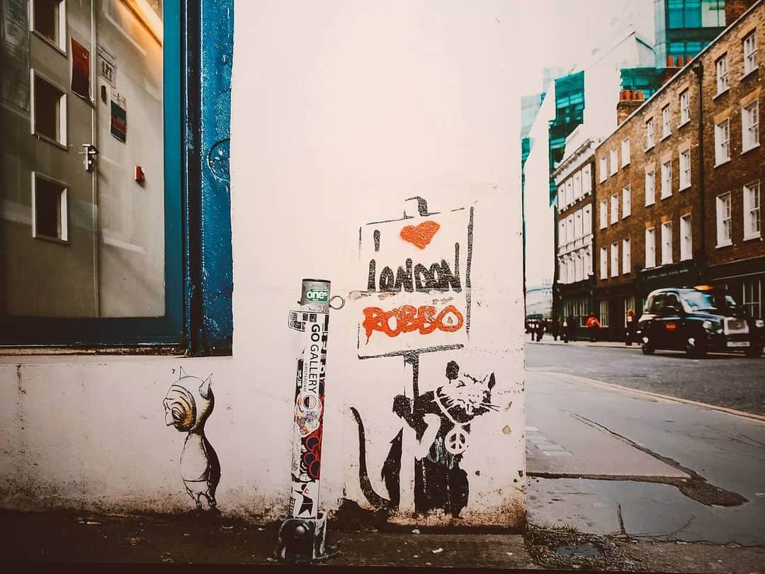Lisaのインスタグラム：「. 🐭 . #banksyjapan#banksy#banksy展#banksyart」