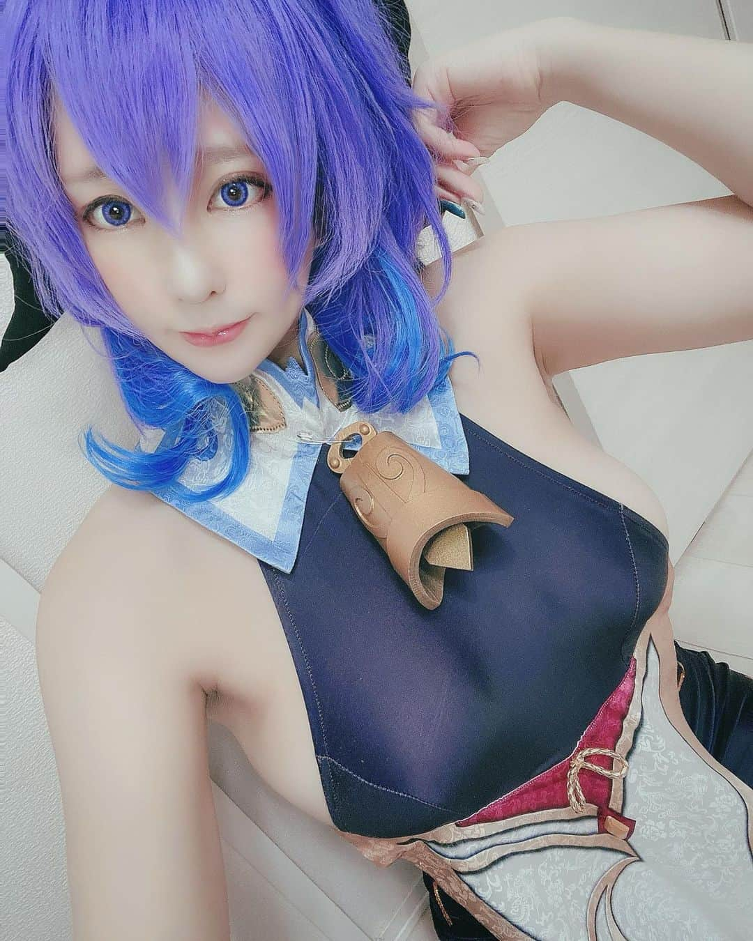 林檎蜜紀さんのインスタグラム写真 - (林檎蜜紀Instagram)「原神の甘雨ちゃん☂️のコスプレしました  #原神 #coser #甘雨 #cosplay #cosplay  #PR  #Cosplayphotography   嗨，我喜欢打扮💖謝謝🙏😂♥️」2月3日 23時09分 - ringo_mitsuki