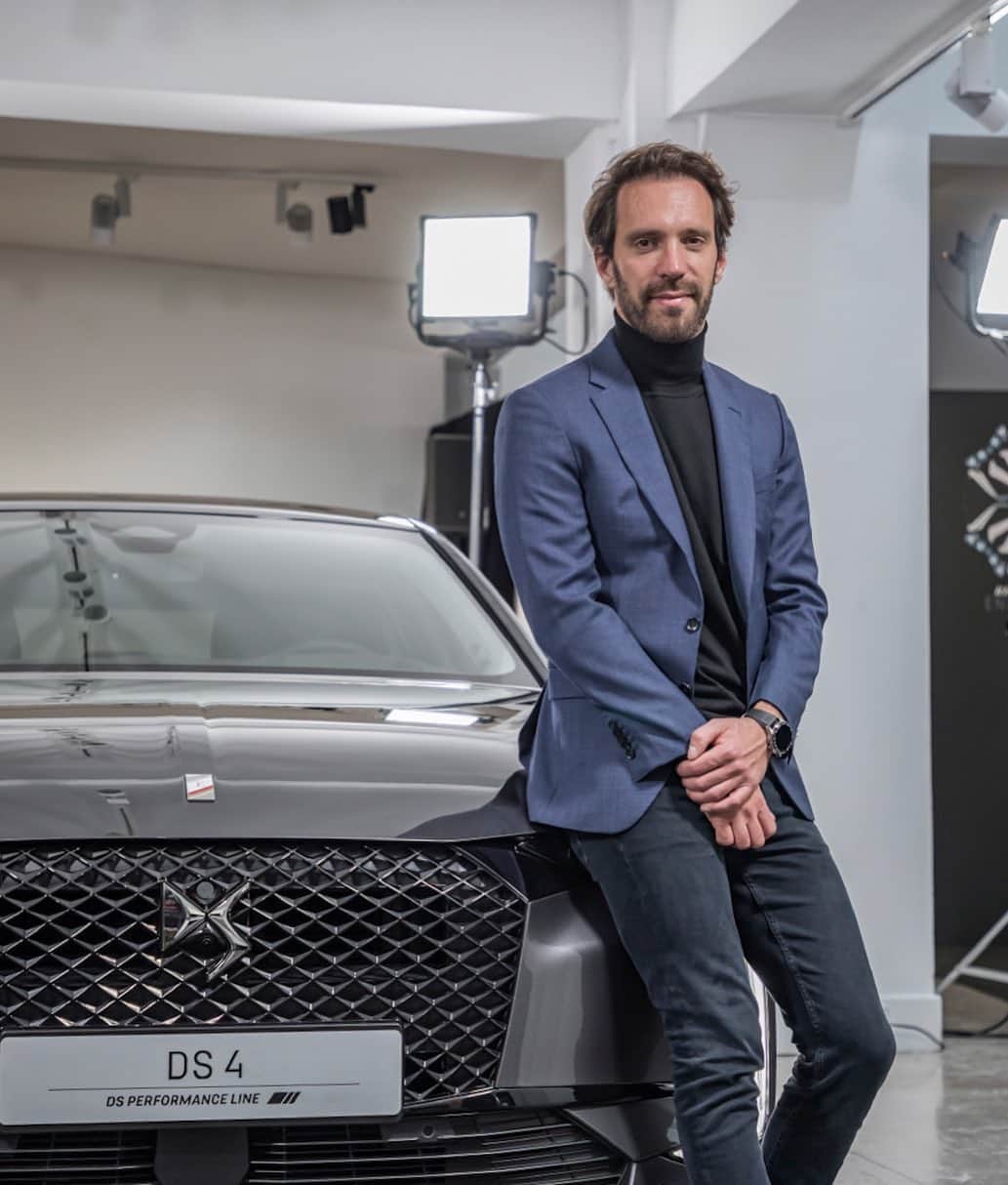 ジャン＝エリック・ベルニュのインスタグラム：「French savoir-faire at its best! Je suis très fier de vous présenter la nouvelle DS 4 @ds_official」