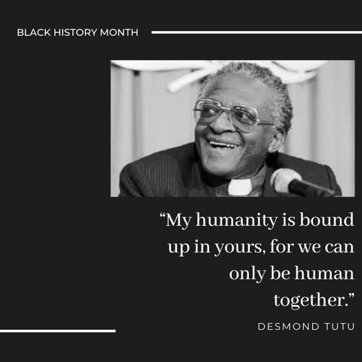 レックス・ジレットさんのインスタグラム写真 - (レックス・ジレットInstagram)「This quote continues to resonate with me. My takeaway is this. Let’s build a strong 💪 moral compass together , with the foundation of racial inclusion, so that we may all thrive in a fair and just society. 🙏  #blackhistorymonth #blackvoices #diversityinclusion #progress #DesmondTutu #inclusion」2月4日 5時31分 - lexgillette