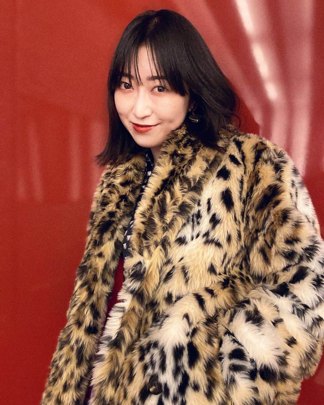 中里亜美のインスタグラム：「ルージュも褪せて Wednesday night」