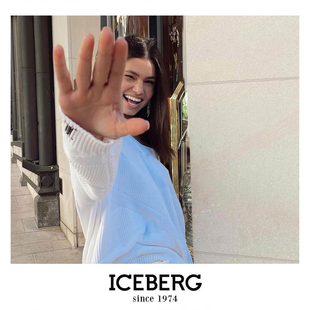 アイスバーグのインスタグラム：「Make happiness your priority @sohniahmed #Iceberg1974 #sportswear」