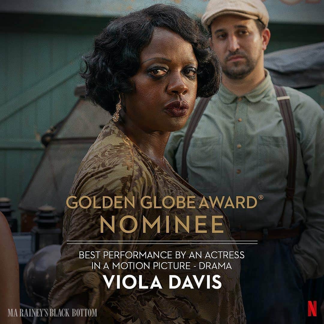 ヴィオラ・デイヴィスさんのインスタグラム写真 - (ヴィオラ・デイヴィスInstagram)「Humbled and flattered. Thank you so much to the #HFPA for the @GoldenGlobes nomination! 💛」2月4日 1時41分 - violadavis