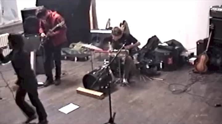 ディアフーフのインスタグラム：「You can watch our 2003 Apple O' Tour video on our youtube channel starting at 9am PST time today! Gorge Trio (the other band John and I have) had started setting up a tour of Europe and at some point we thought it would be great to do it with Deerhoof, too. Deerhoof's first time in Europe! John pulled double duty playing twice every night. Later on I realized he probably set the whole thing up to make twice as much money. And by the size of this crowd you can imagine how much that was. Link in bio!- Ed」